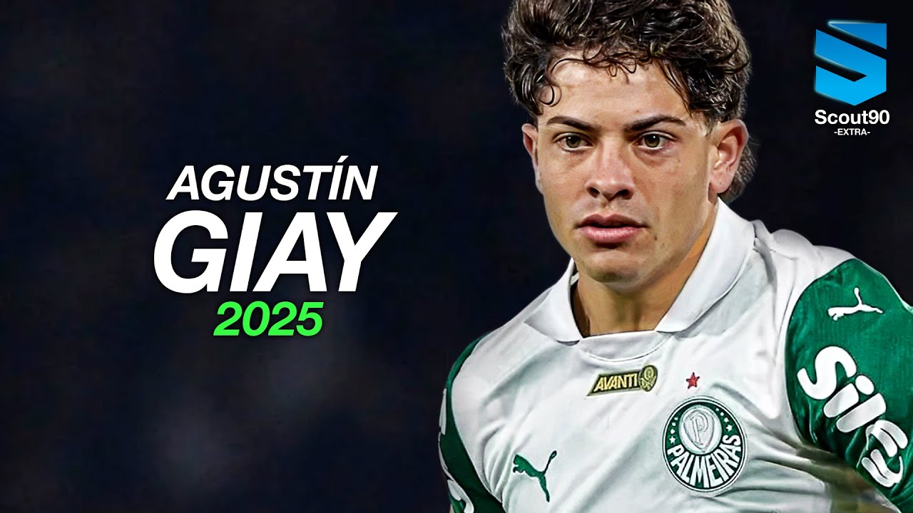 Agust&iacute;n Giay 2025 ► Palmeiras - Crazy Defensive Skills & Tackles | HD