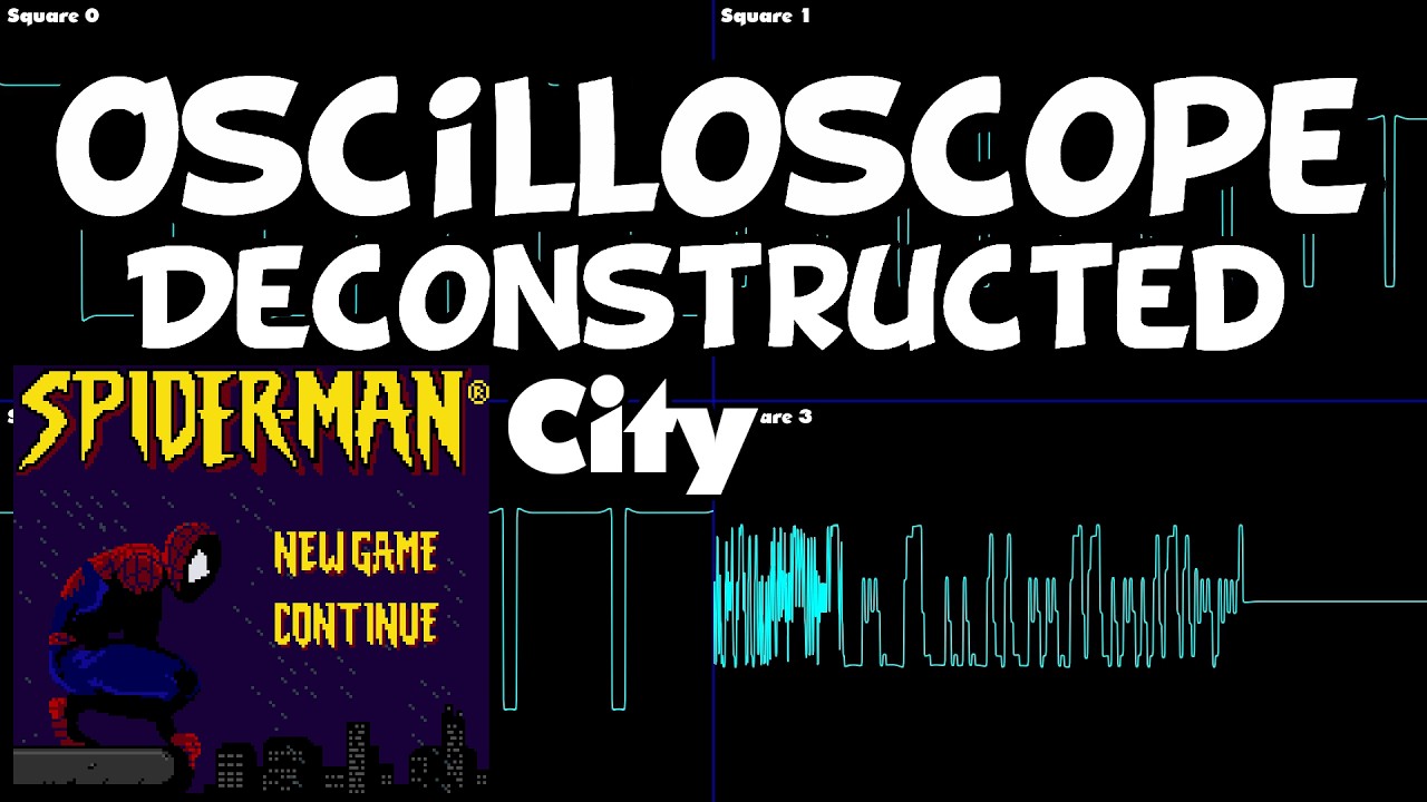 Spider-Man (Game Boy Color)  - City - Oscilloscope Deconstruction