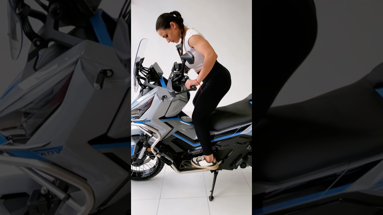 COMO LLEG&Oacute; A LA ZONTES 368G SIENDO BAJITA / ALTURA MOTO / MOTERAS BAJITAS / CHICAS MOTERAS/TRAIL ADV