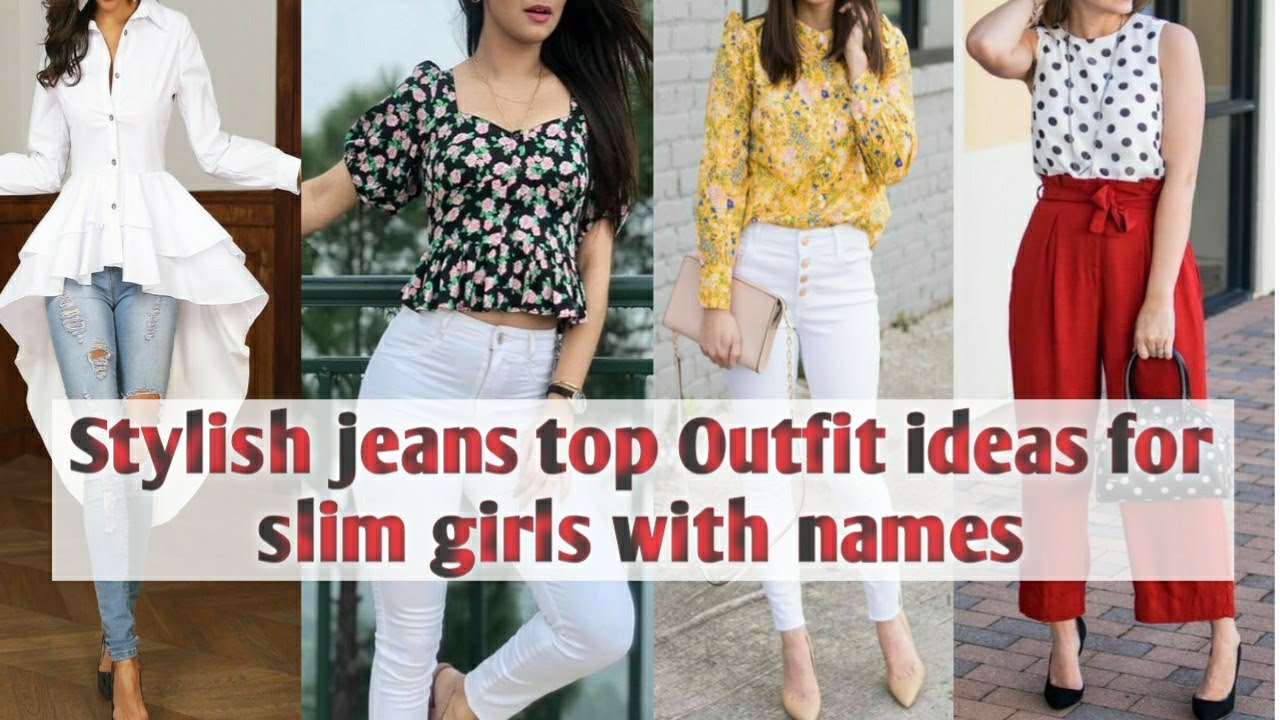 Slim girls के लिए जबरदस्त 10 looks with names//Outfit ideas for skinny girls with names//😍