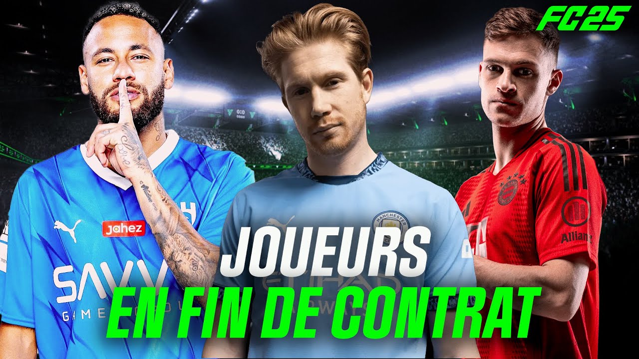 Les MEILLEURS JOUEURS en fin de CONTRAT sur FC25 !