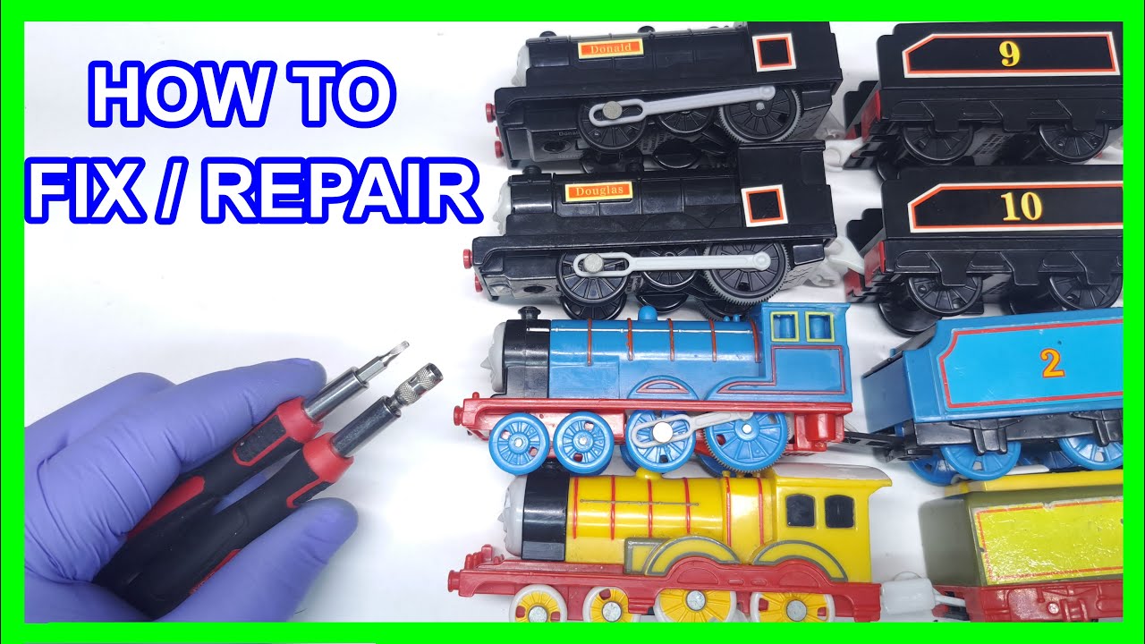 How to Fix Repair Trackmaster Donald Douglas Edward Molly