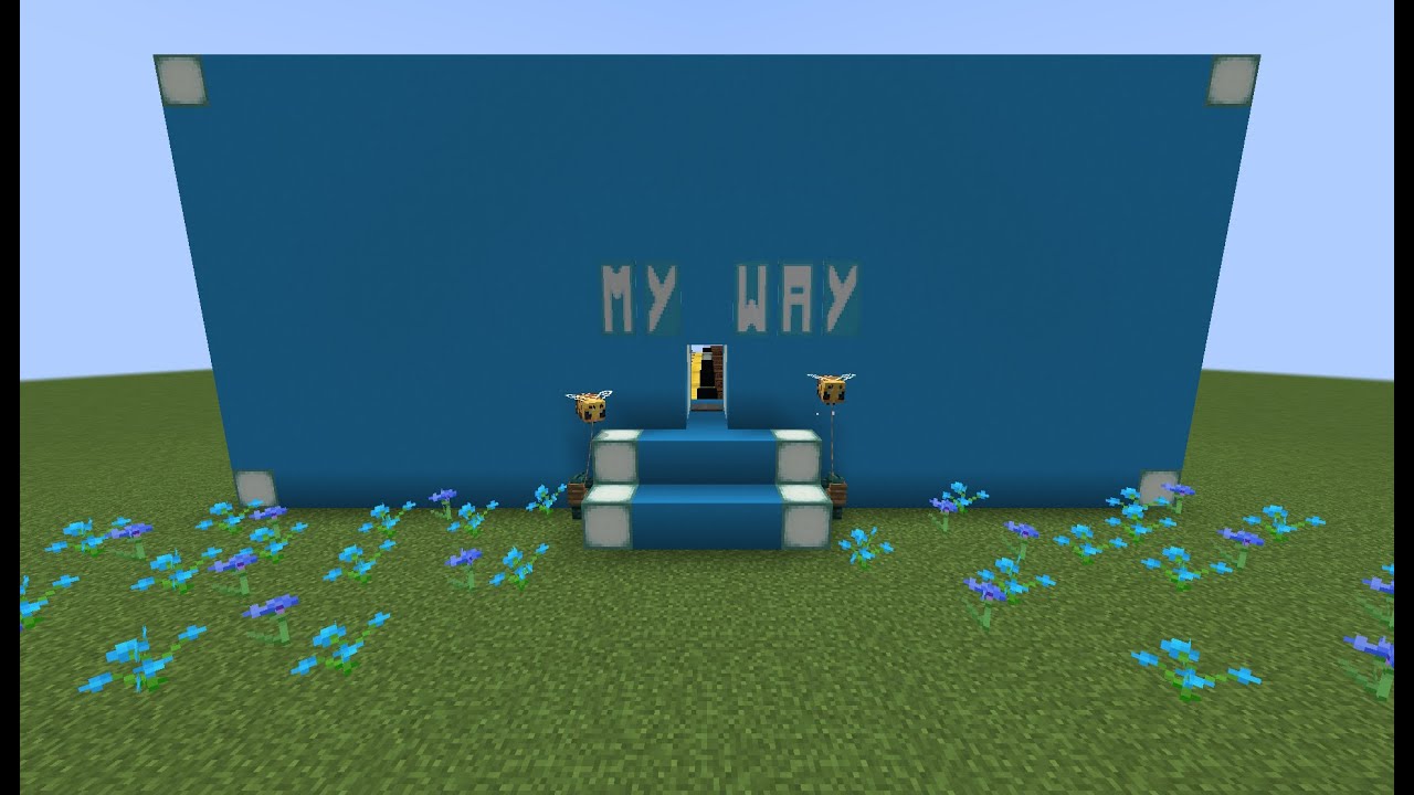 My Way (by Frank Sinatra) - Minecraft Note Blocks
