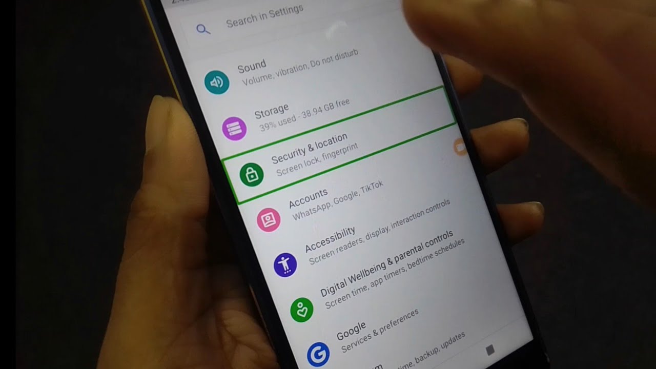 How to turn off talk back option on Nokia android mobile phone