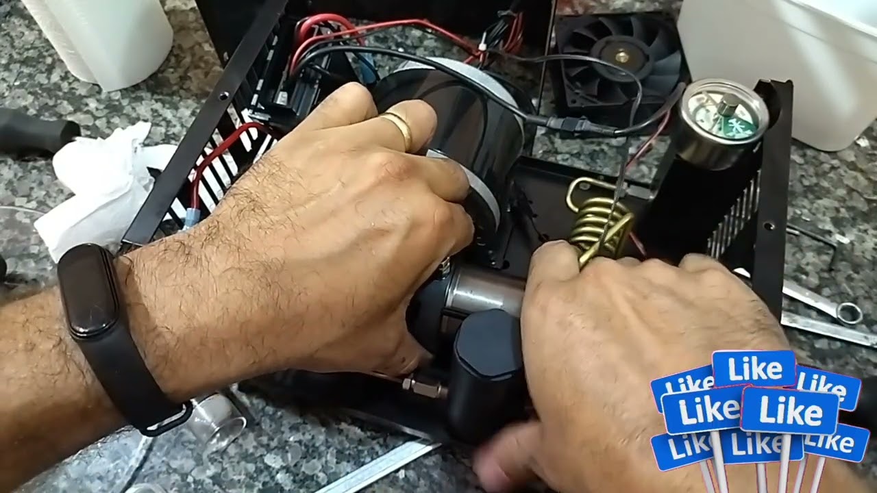 Compressor PCP TUXING - manutenção e substituição de peças
