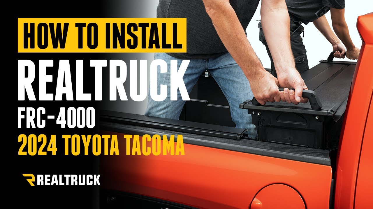 Как установить выдвижной чехол для грузового отсека RealTruck RetraxPro EZ-OFF FRC-4000 на Toyota...