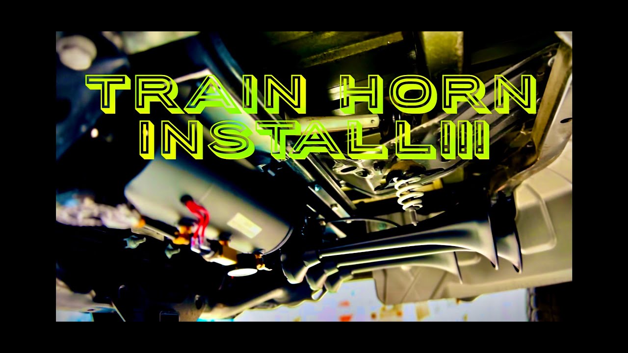 HORN BLASTERS TRAIN HORN INSTALL