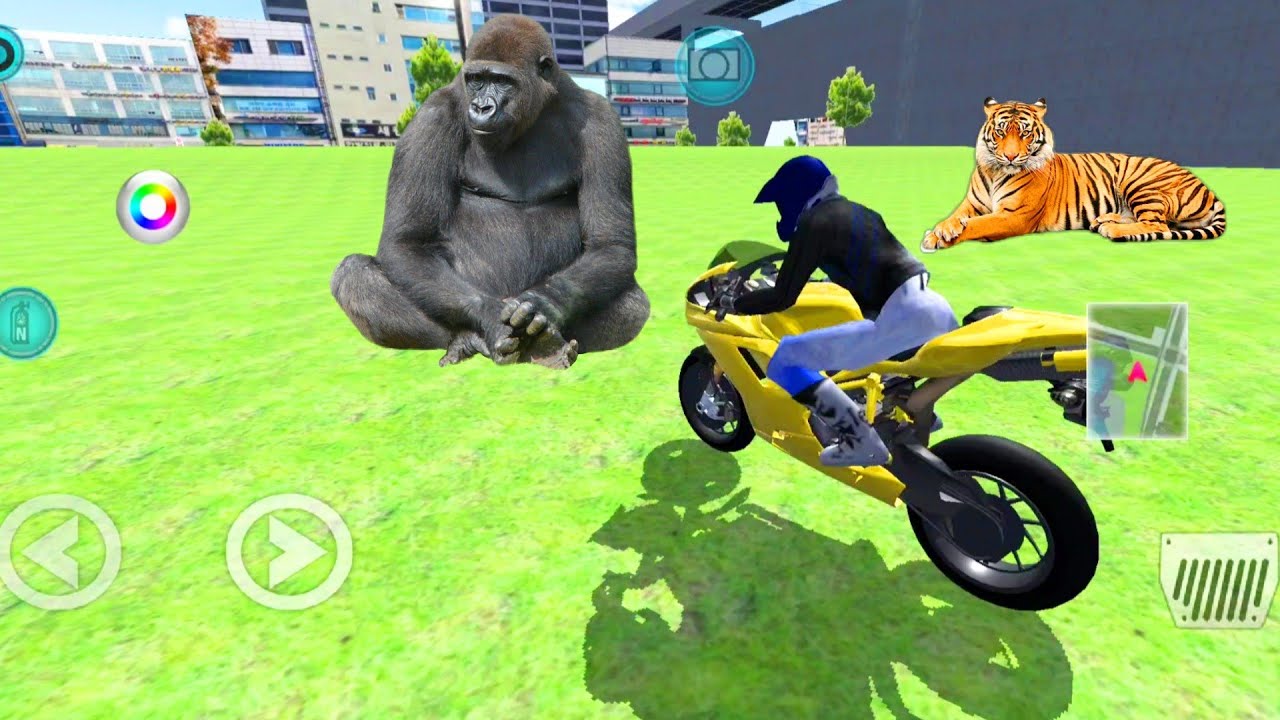 3D Driving Class Motorbike Games - Gas Station Funny Racing Bike - Android Gameplay #47