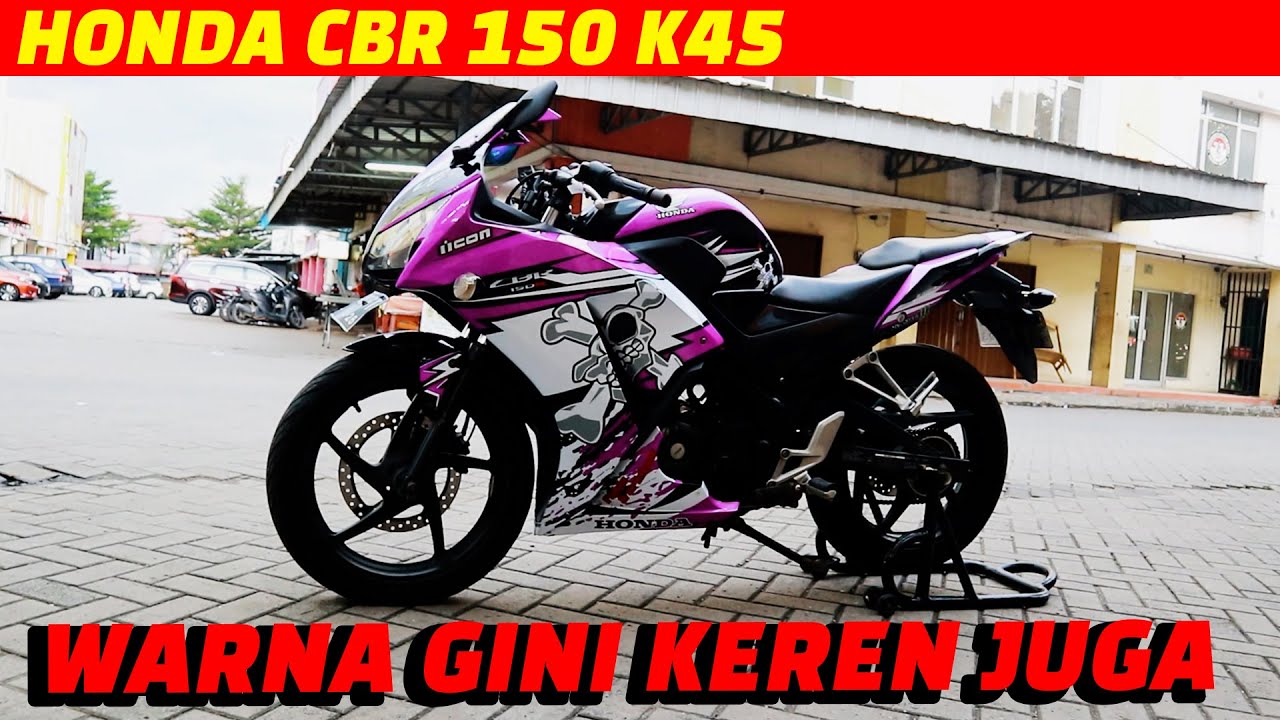 CBR K45 KEREN JUGA KALAU DI DECAL SEPERTI INI