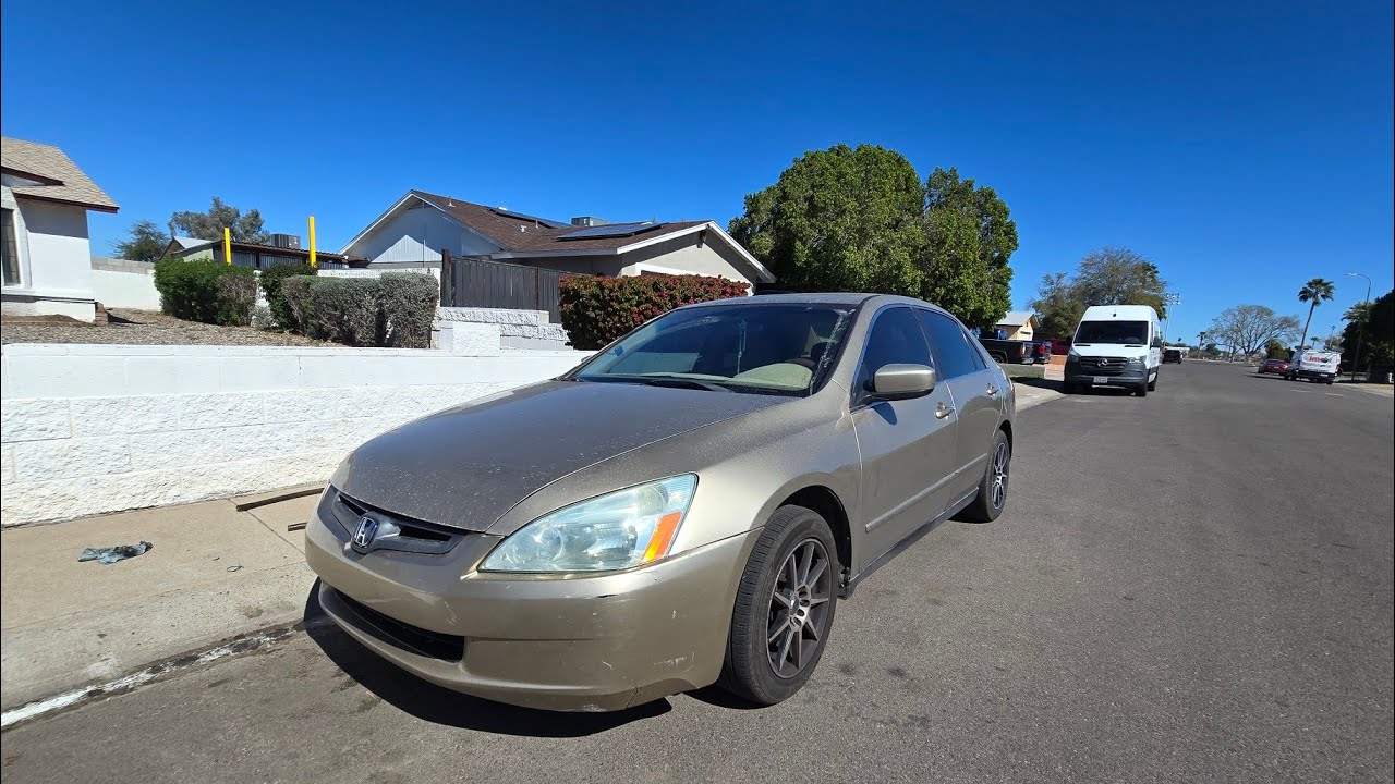 ⁰³ honda accord 2.4 como camviar empaque del termostato esta tirando agua 