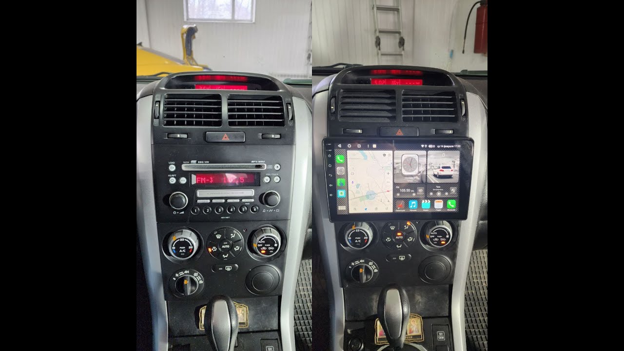 Navi Systems  Установка На Suzuki Grand Vitara андроид магнитолы и компанентов Best Balance