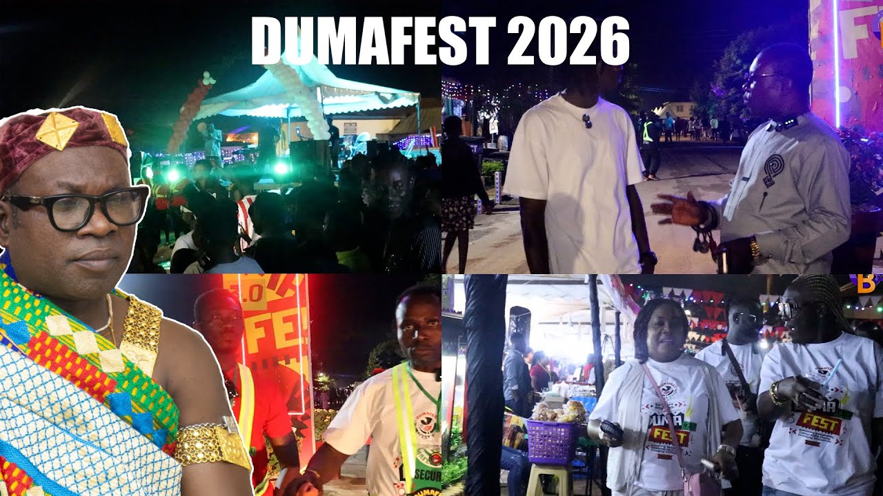 😳DUMAFEST 2026: Forget Accra, New Year is for Dumasua now. Nana Ayebiafo jnana is HIM🔥