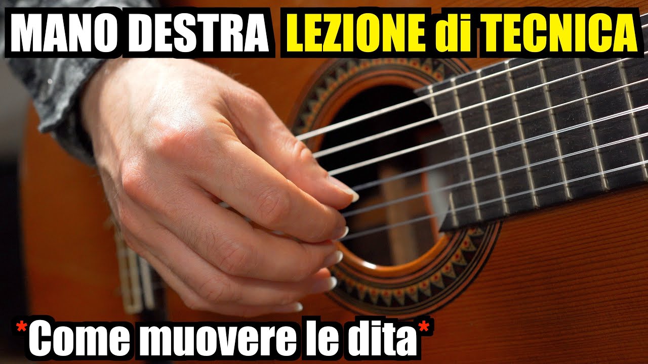TECNICA della MANO DESTRA: LE FASI DEL MOVIMENTO