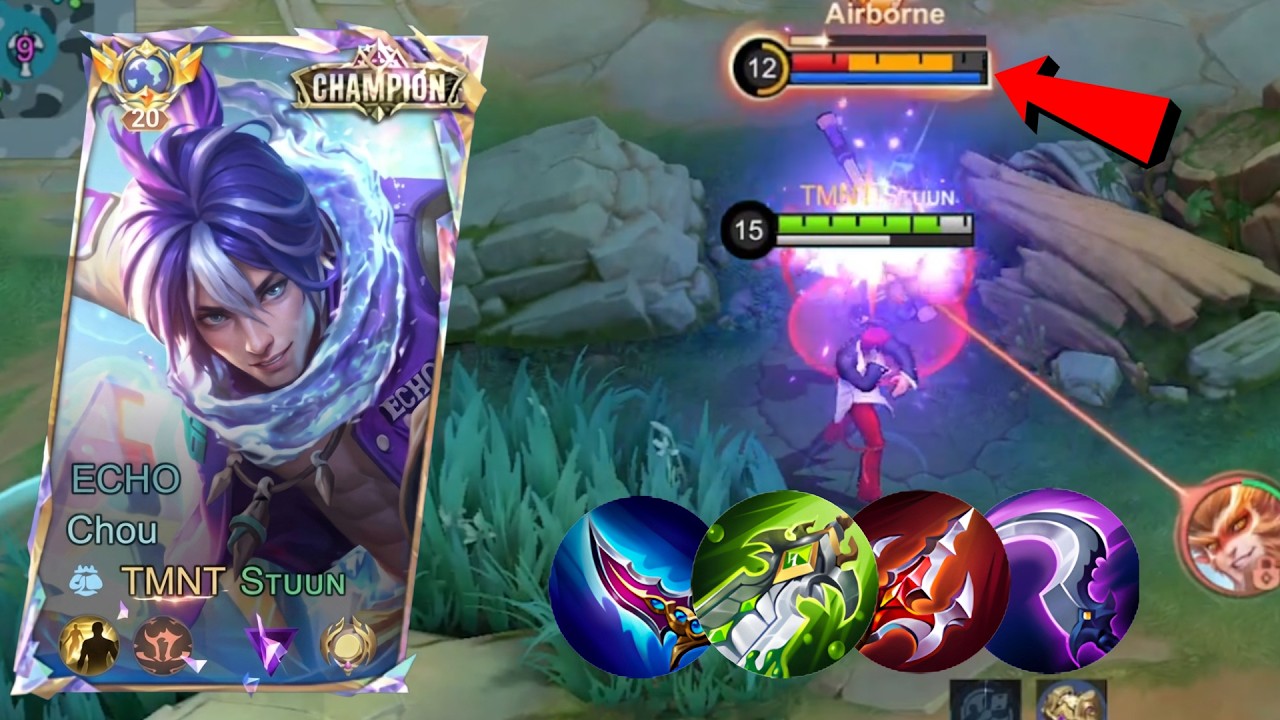 CHOU BEST DAMAGE BUILD 2026 | TOP GLOBAL CHOU | MLBB