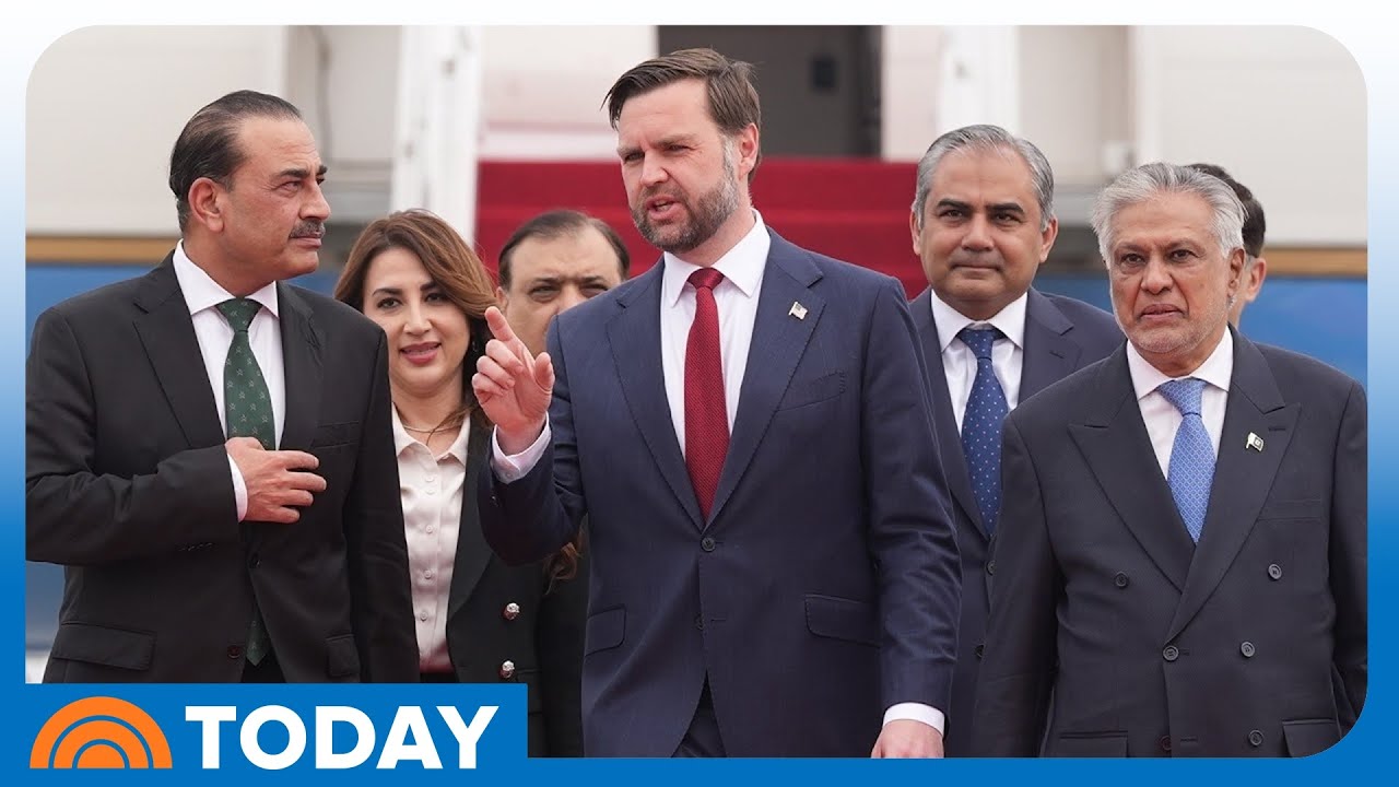 VP Vance Arrives in Pakistan for Peace Talks Between US and Iran