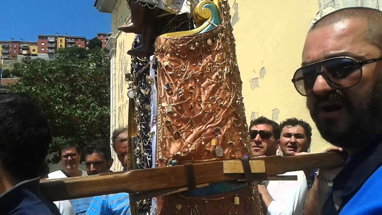 Santomenna 2/7/15 processione Madonna delle Grazie