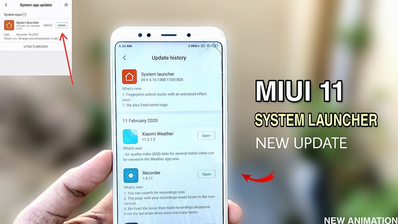 MIUI 11: новое обновление системного лаунчера | Новый список изменений, новая анимация