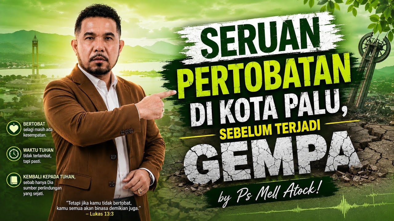 hal SER1US dibalik BENC4NA SULAWESI & SUMATERA DIB0NGK4R dalam Khotbah KRISTEN ini!