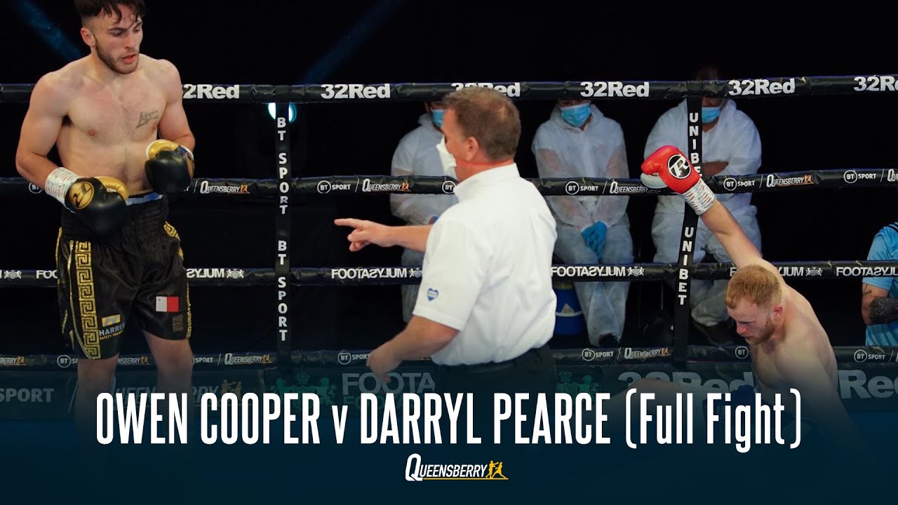 IMPRESSIVE TKO! | Owen Cooper v Daryl Pearce | (Super lightweight Cooper makes Queensberry debut)