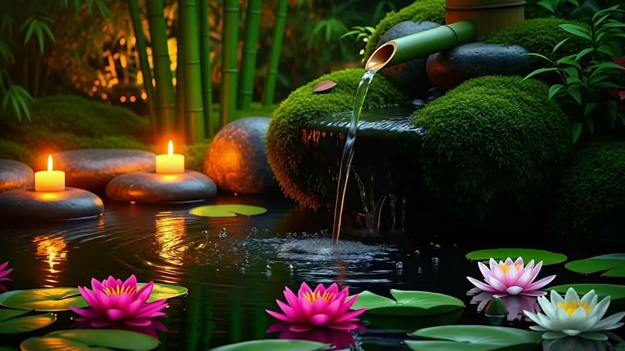 Healing Sleep Music - Water Sound, Calming Music, Deep Sleep, Relieve Stress, Anxiety and Depression