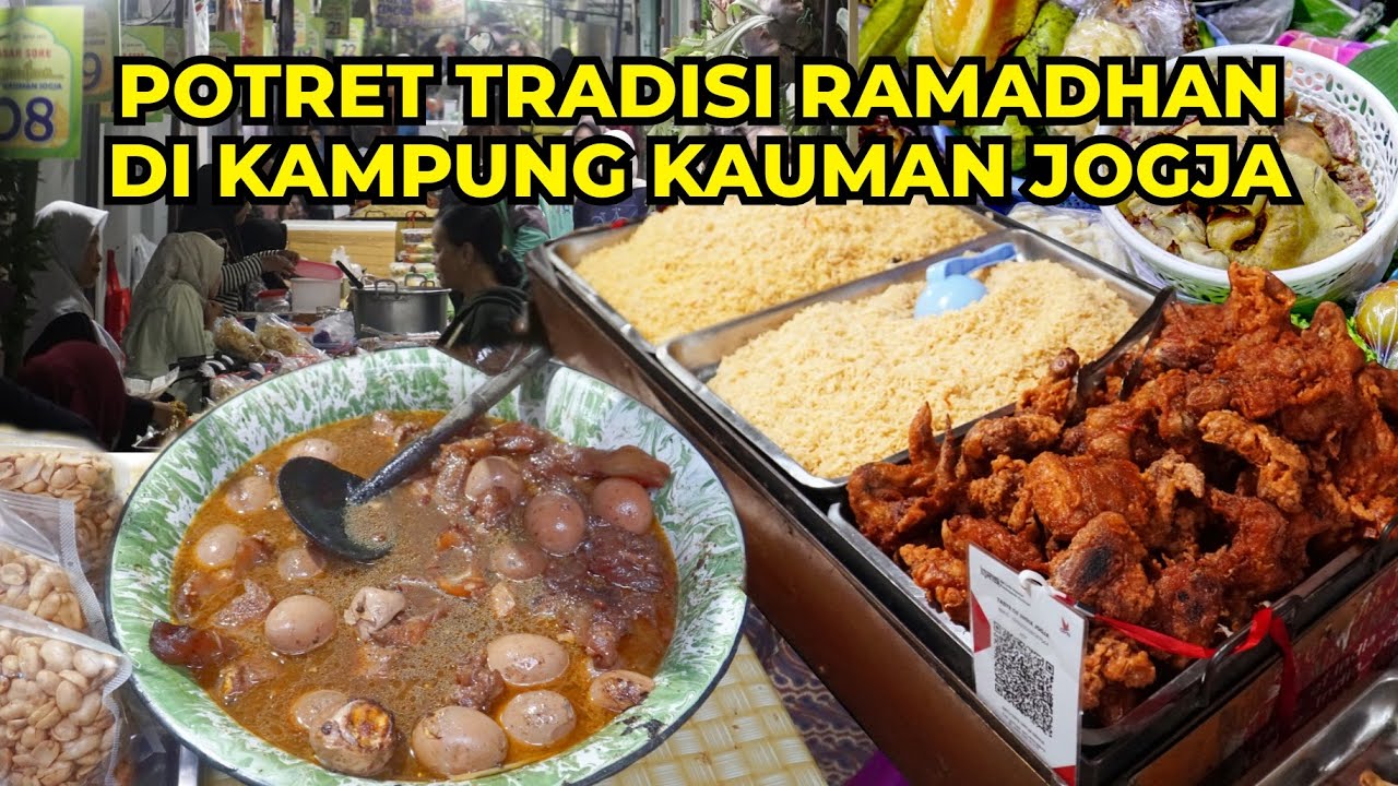 Mengungkap Kampung Ramadhan Kauman Jogja! Tradisi Takjil yang Bertahan Selama Puluhan Tahun!