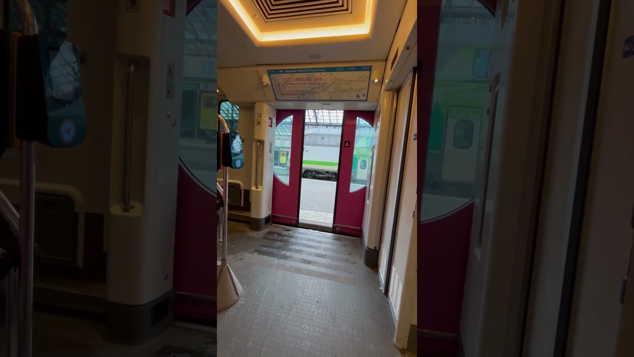 SM4 train doors closing