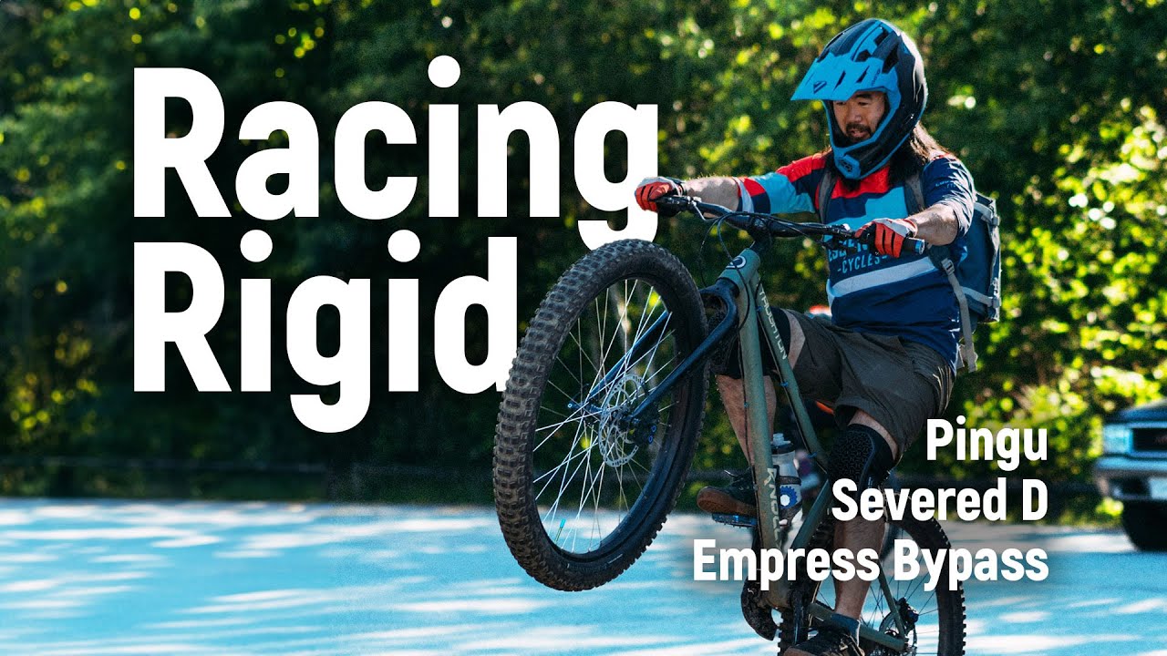 Racing on a Rigid Mountain Bike