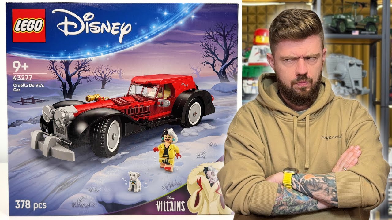 SAMOCH&Oacute;D CRUELLI DE MON 🛞 LEGO DISNEY 43277 RECENZJA
