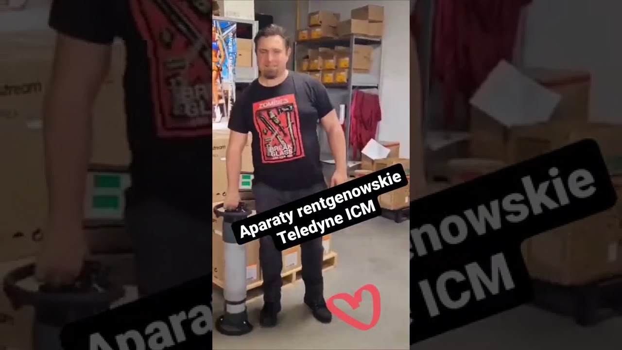 Przemysłowe aparaty rentgenowskie Teledyne ICM najlżejsze na rynku!   CP200 - tylko 12kg