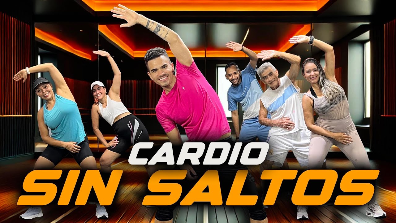 🔥🏠 CARDIO Sin SALTOS Para Perder PesoR&aacute;pido CARDIO Sin IMPACTO 30 Minutos
