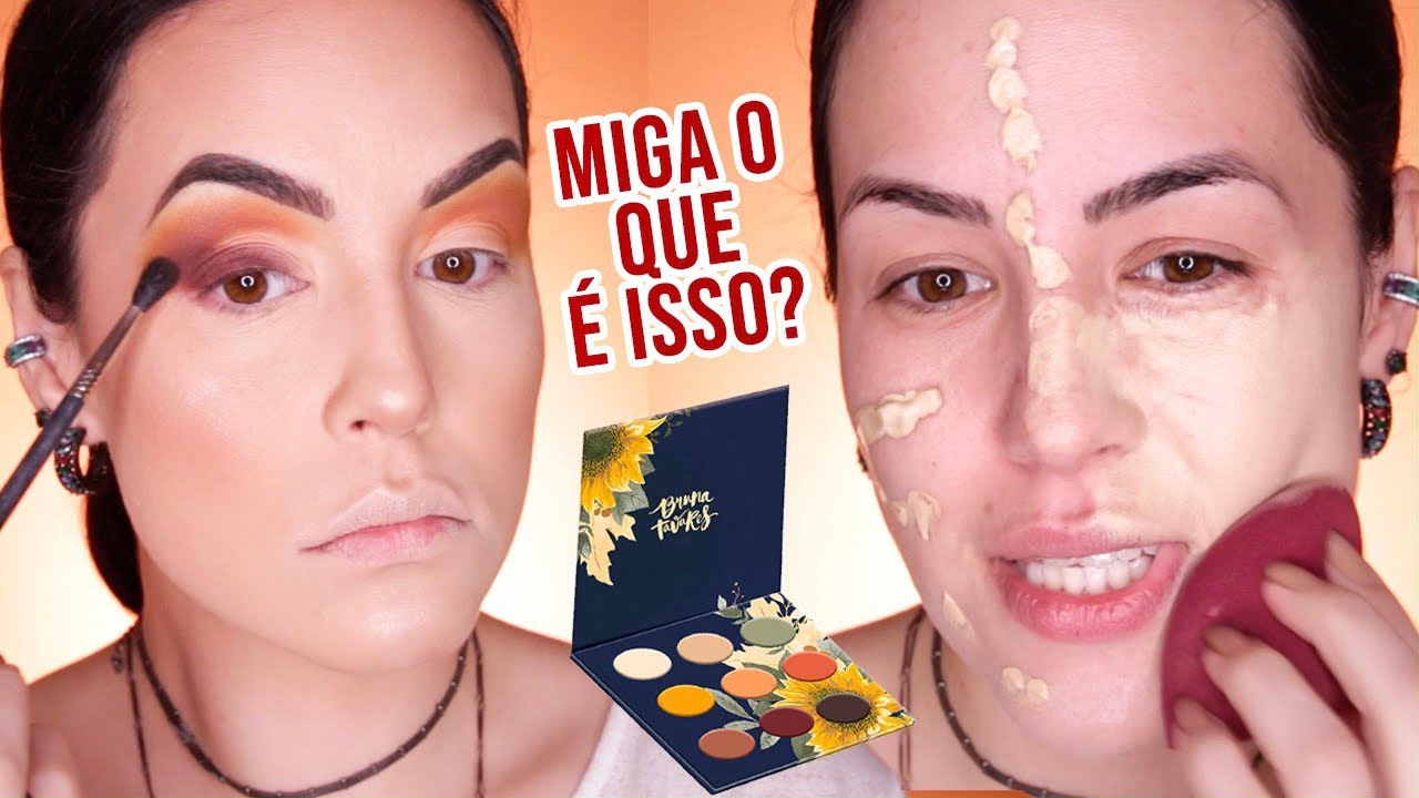 QUASE FULL FACE BRUNA TAVARES COM LANÇAMENTOS, SUNFLOWER, ILUMINADOR E MAIS...