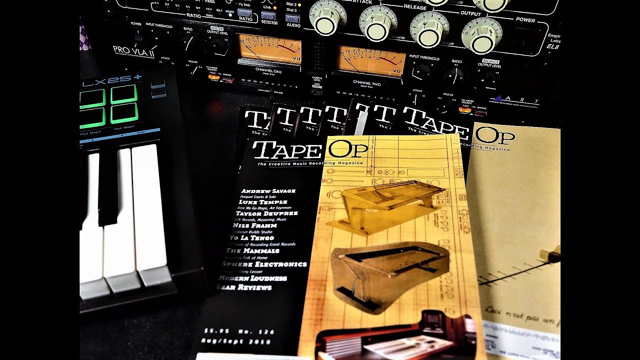 Tape Op Magazine, Podcast and website.  It's FREE!