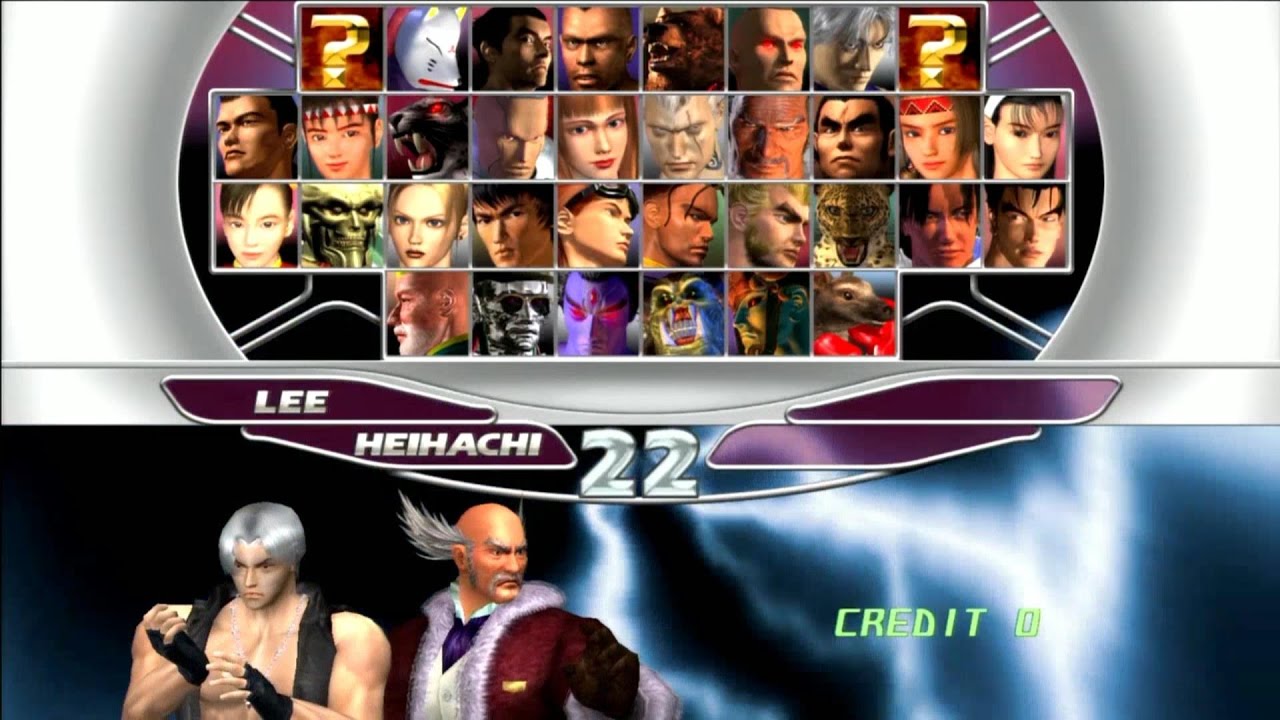 Tekken Tag Tournament - Lee Choalan & Heihachi Mishima