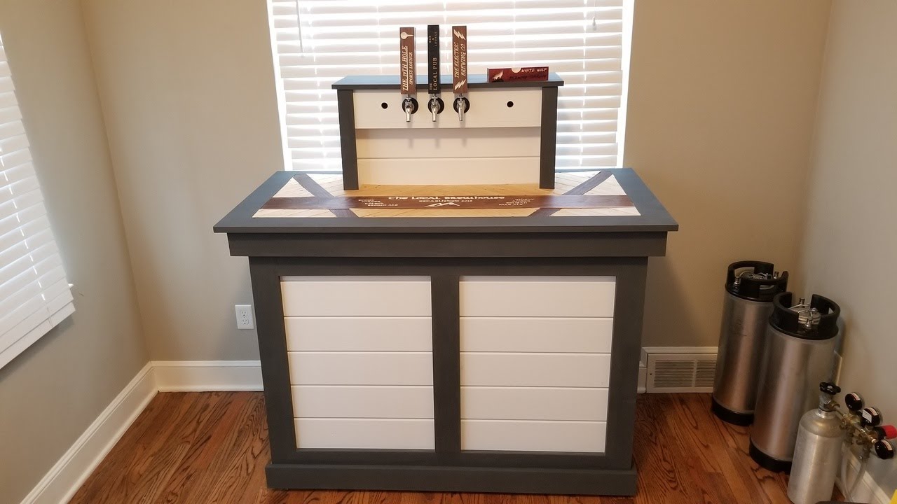 Keezer Build Timelapse with Interchangeable Herringbone Top
