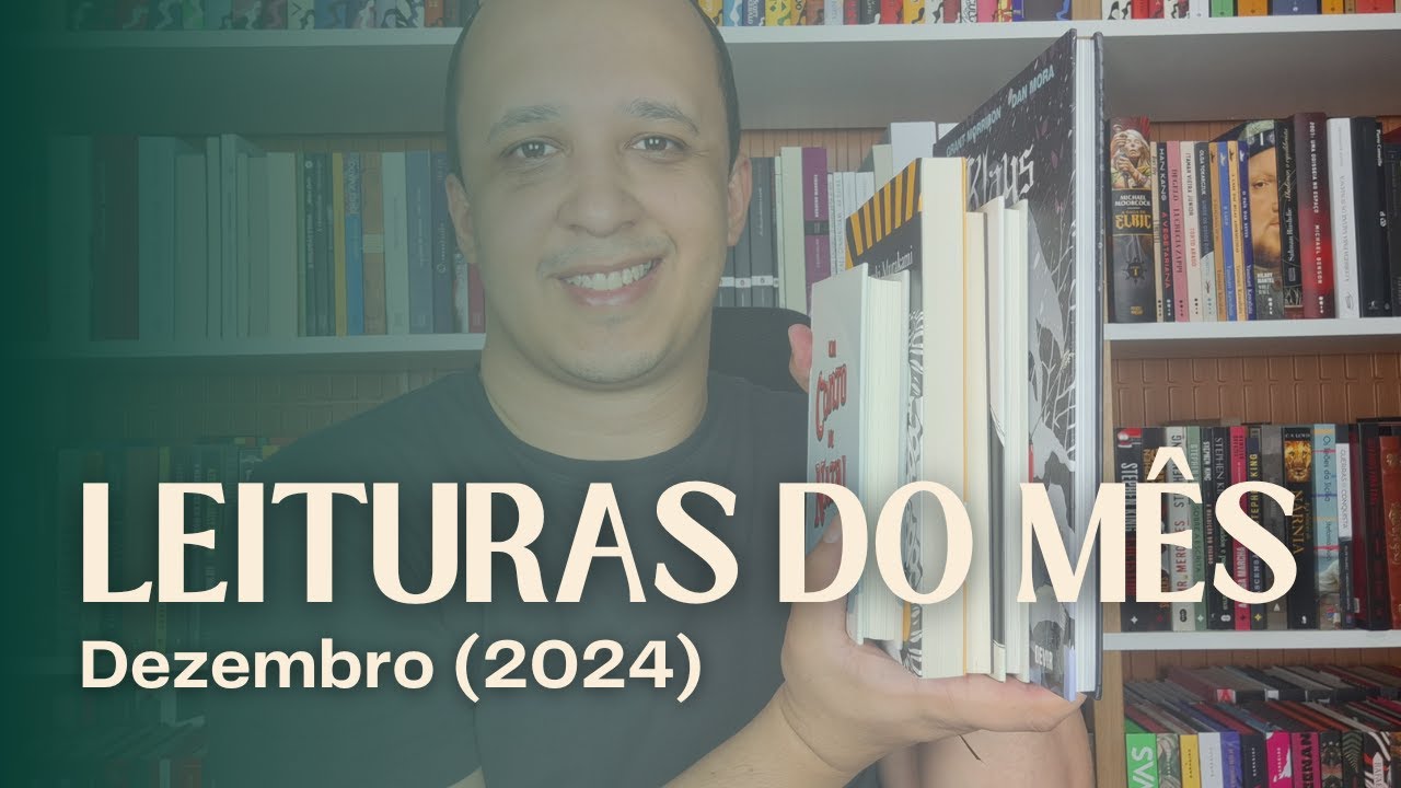 Leituras do M&ecirc;s de Dezembro (2024) | Recomendo Ler