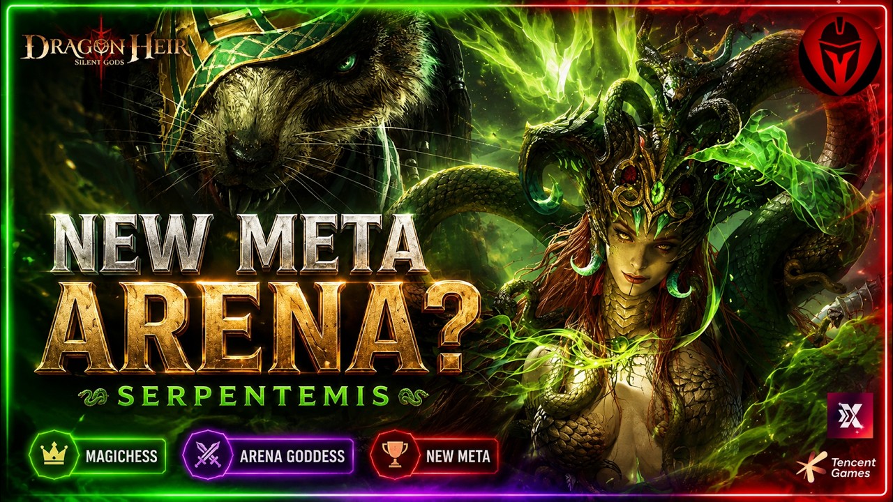 🐍 SHOULD YOU SUMMON Serpentemis? The NEW Arena META is Here! | Dragonheir: Silent Gods