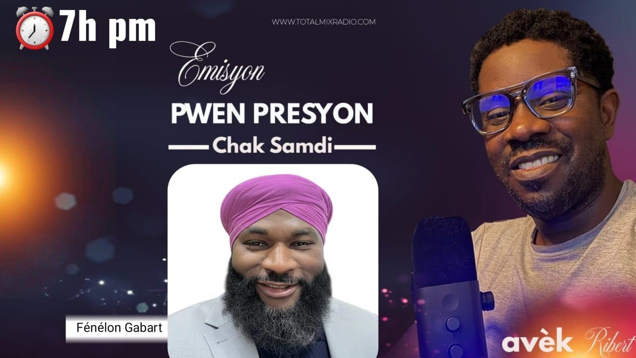 Pwem Presyon Samdi 14 Fevrier Avek Fenelon Gabart