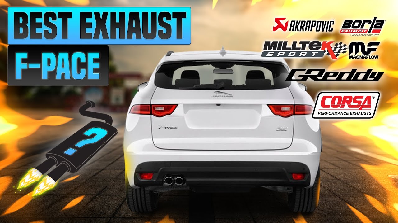Jaguar F-Pace Exhaust Sound🔥Dynomax,Fi Exhaust,Quicksilver,Velocity AP,Upgrade