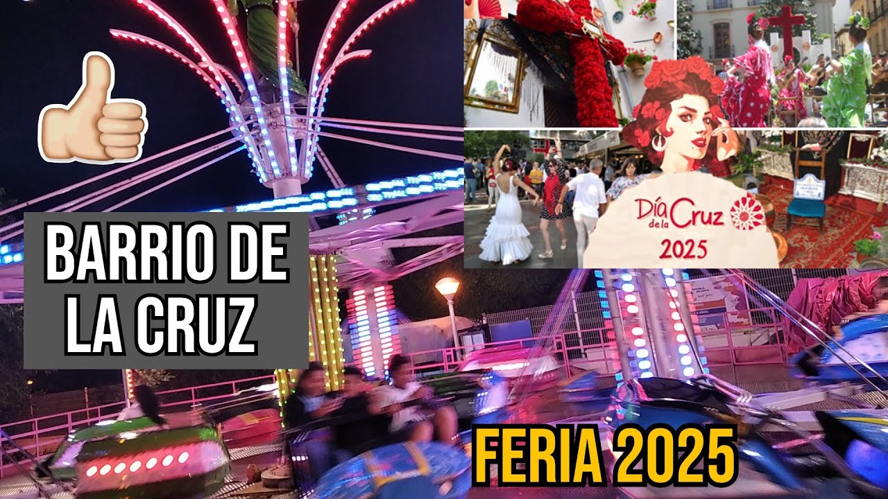Fiestas del Barrio de la Cruz 2025 Granada (Atracciones).