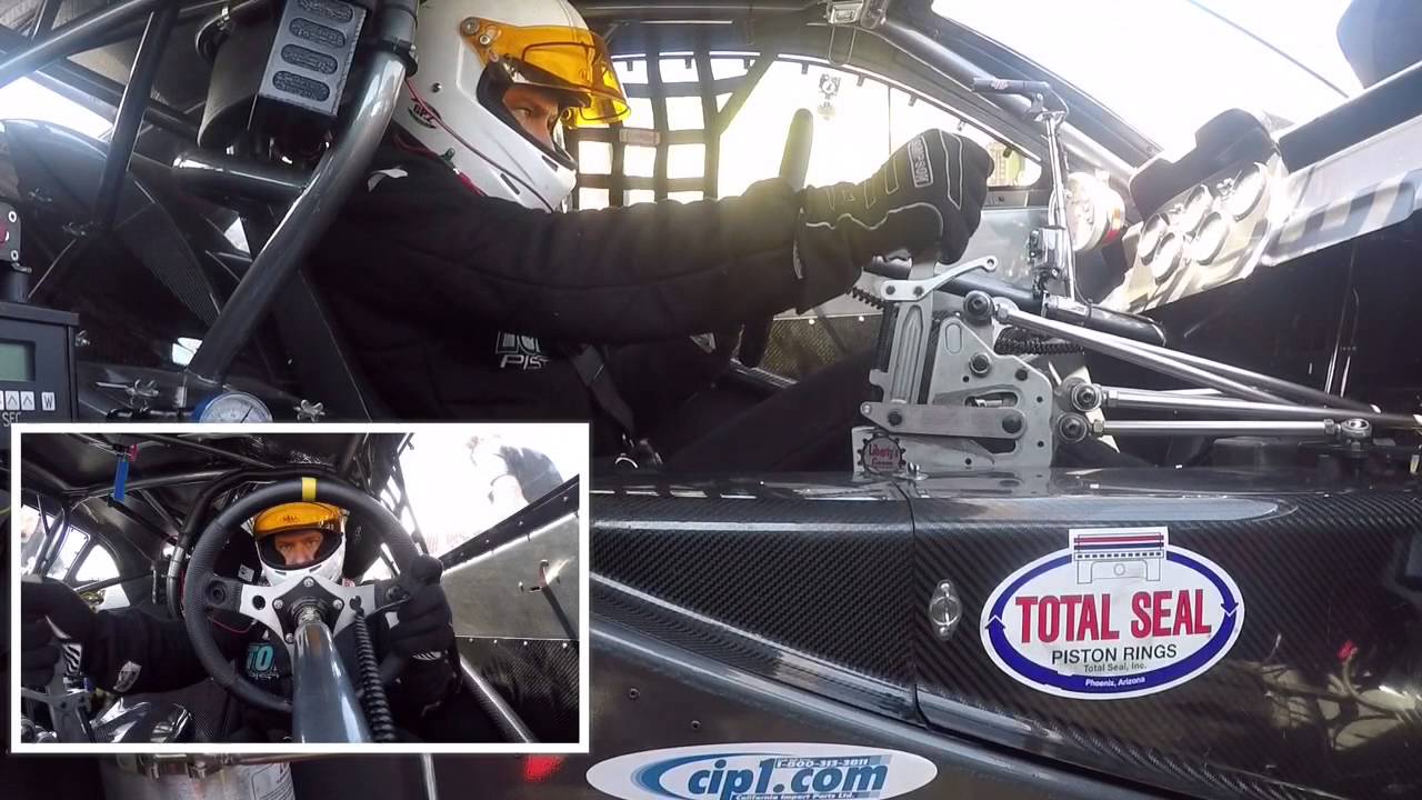 Matt Hartford's NHRA Pro Stock testing at Denver July 2016