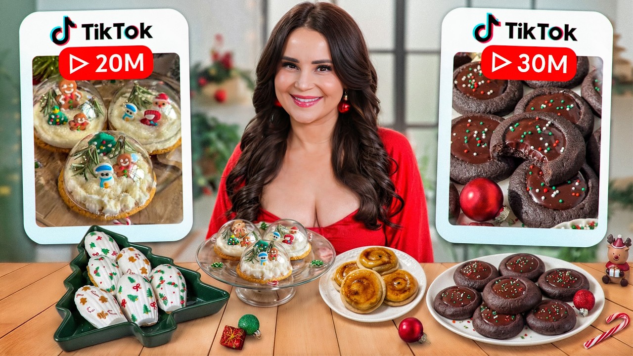 I Tried 12 Viral TikTok Holiday Cookie Recipes | 12 Days of Cookies