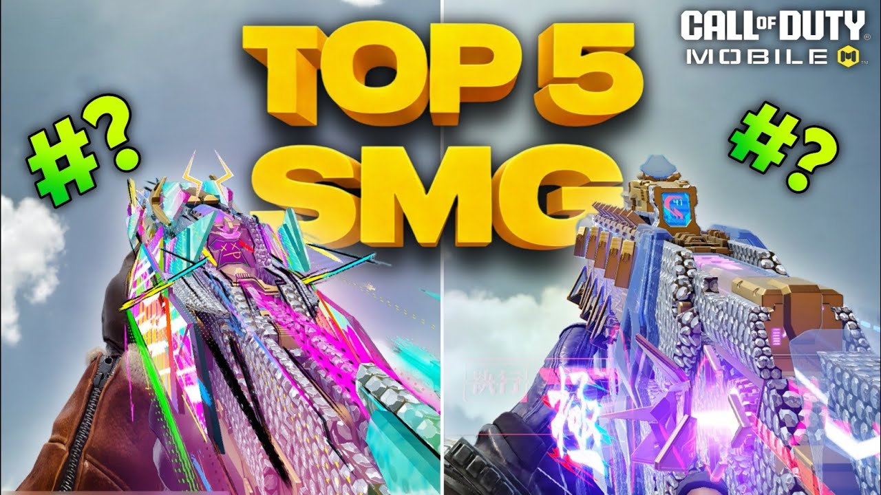 Top 5 Best SMG in Season 3 Cod Mobile #codm 