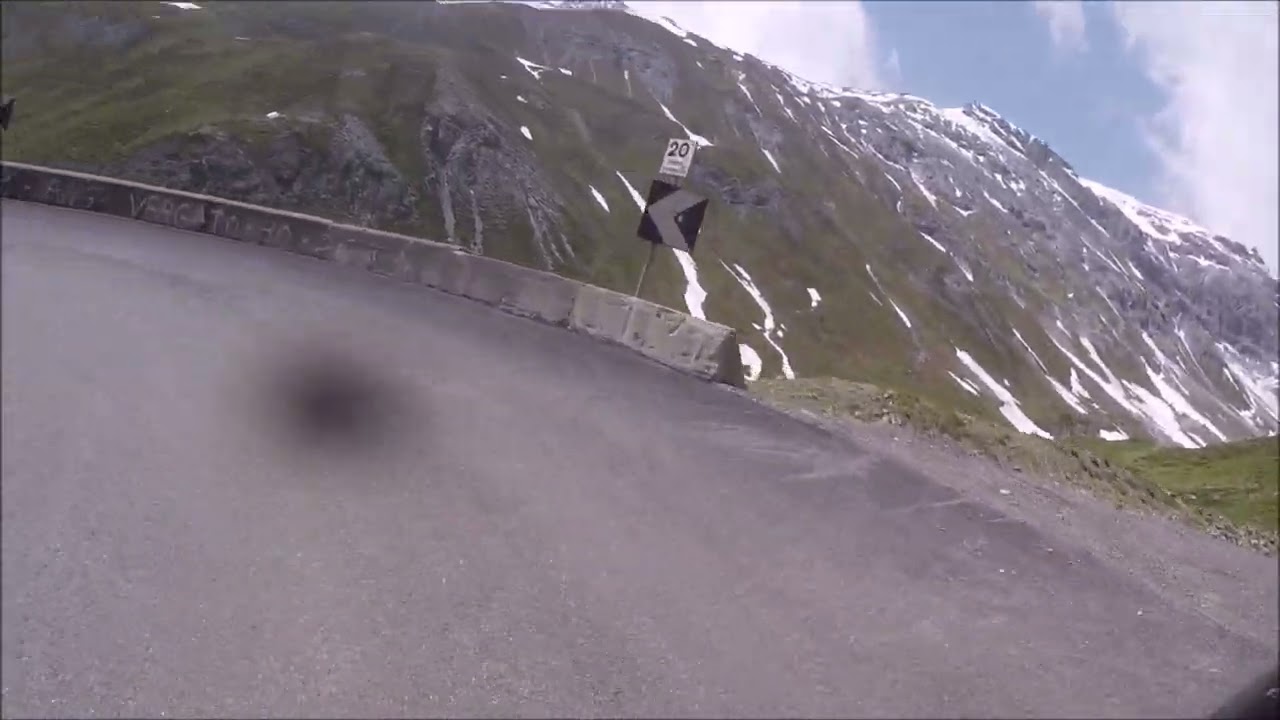 Stelvio nedkørsel.