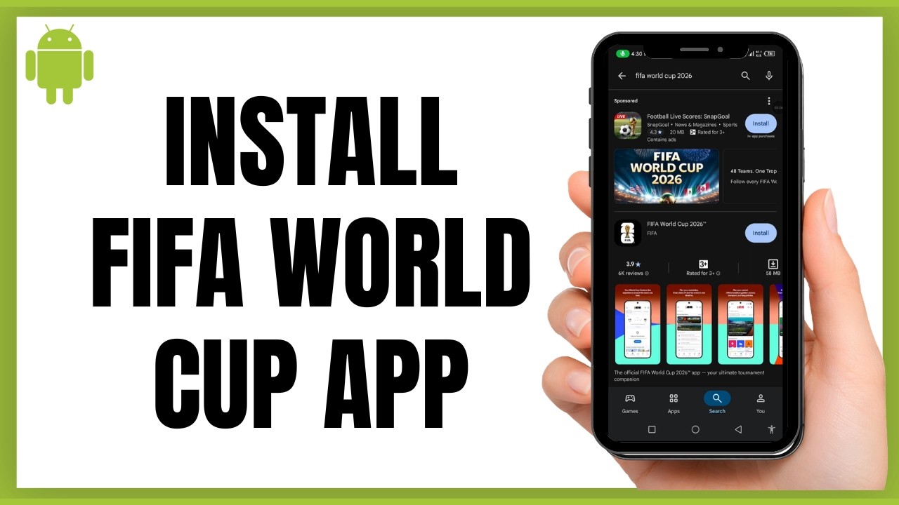 Пользователям Android: как скачать приложение Чемпионата мира по футболу FIFA 2026 &mdash; обновление 2...