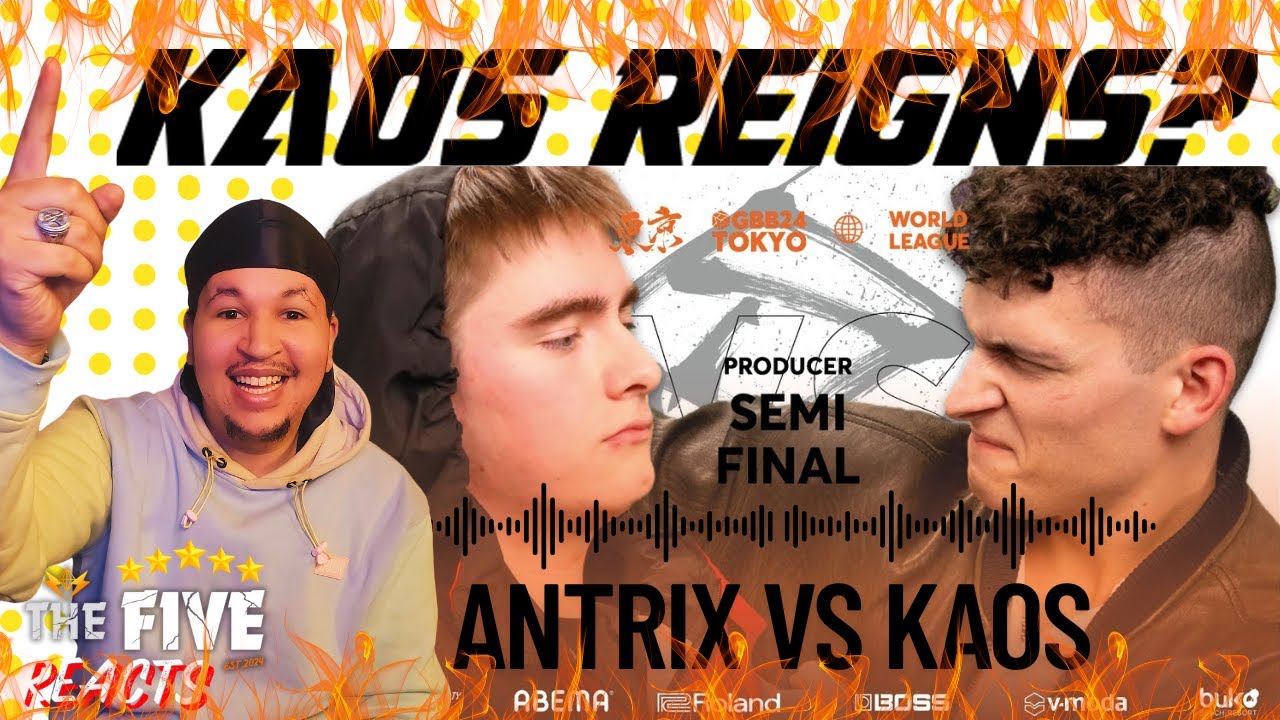 Первая реакция станции Time Loop | Antrix 🇩🇪 против Kaos 🇩🇪 | GBB24 | Продюсерский полуфинал