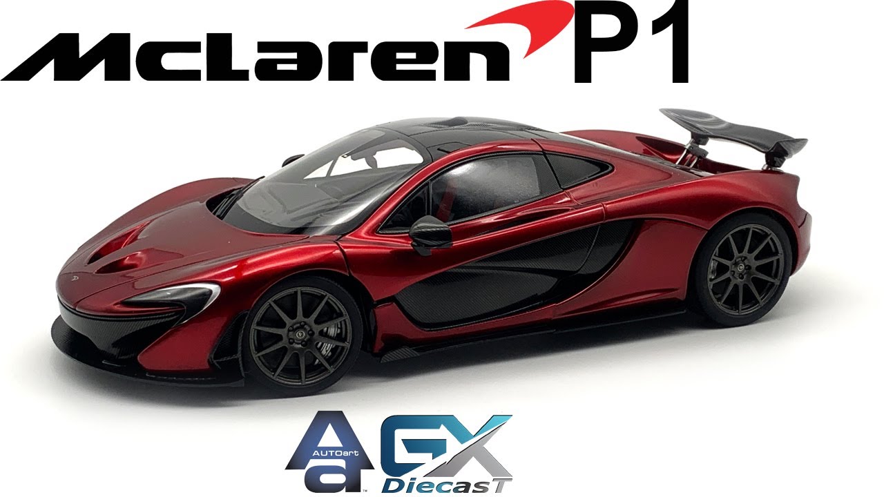 1/18 AUTOart Mclaren P1 (Volcano Red)