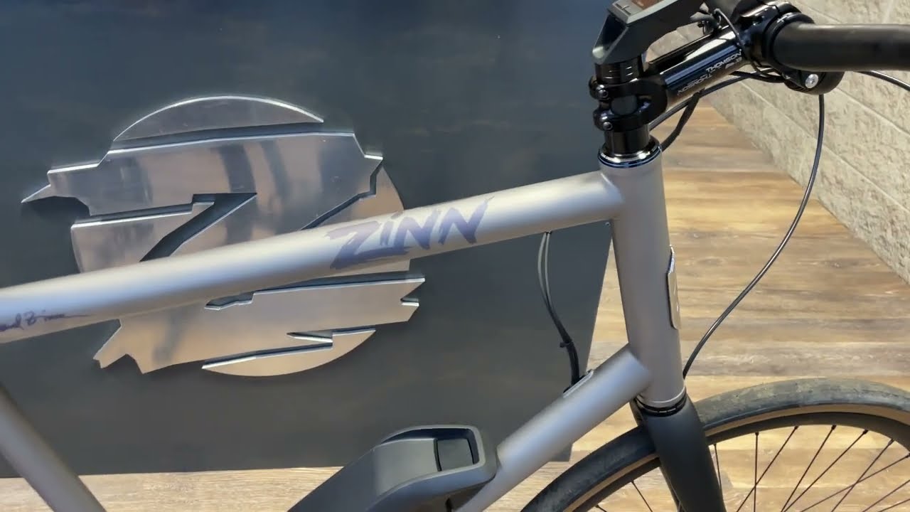 Zinn Custom Titanium e-bike