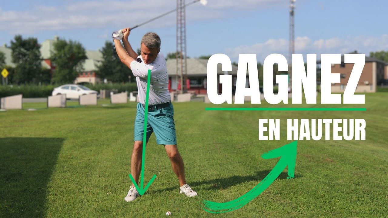 Gagnez facilement en hauteur grâce à votre rotation d'épaules au golf!!!