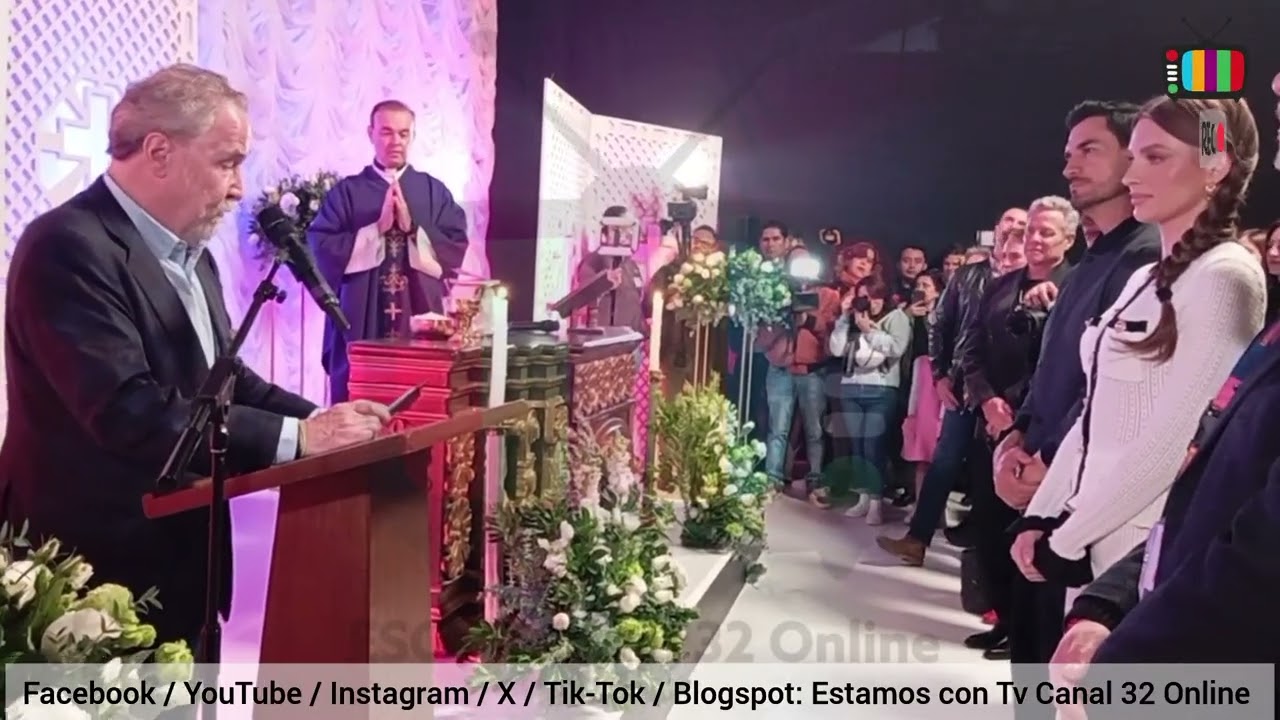 NACHO SADA da unas palabras de agradecimiento en el arranque de las grabaciones de 