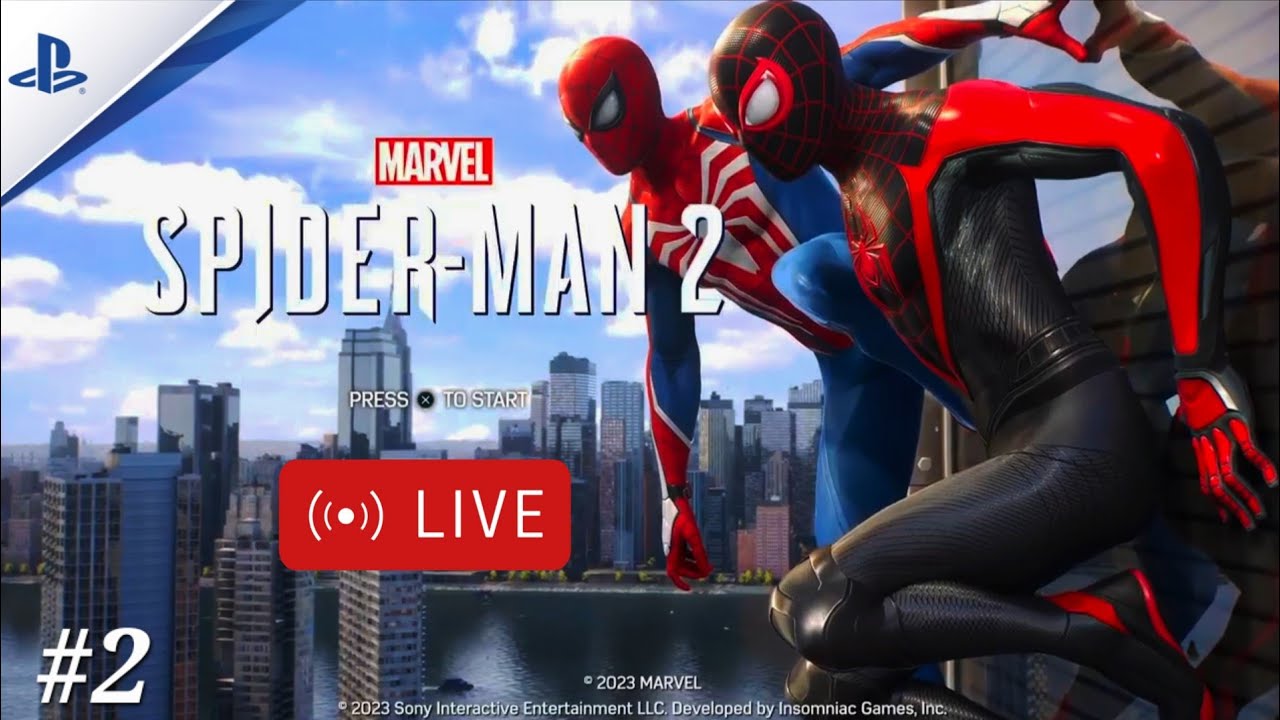 Marvel Spider-Man 2 Gameplay Live Part 2.